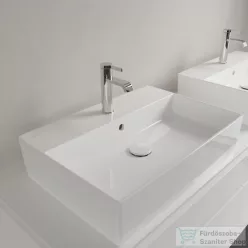   Villeroy & Boch Memento 2.0 50x42 ráültethető mosdó, túlfolyóval, CeramicPlus bevonattal 4A07 50 R1 ( 4A0750R1 )