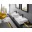 Villeroy & Boch Memento 2.0 60x42 ráültethető mosdó, túlfolyóval, CeramicPlus bevonattal 4A07 60 R1 ( 4A0760R1 )