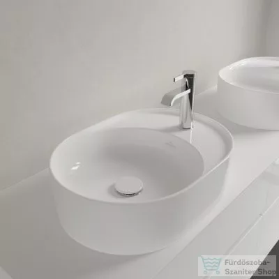 Villeroy & Boch Collaro 51x38 cm-es ráültethető mosdó 1 csaplyukkal, Ceramic Plus bevonat 4A15 51 R1 ( 4A1551R1 )