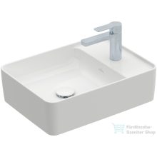   Villeroy & Boch Collaro 51x38 cm-es ráültethető mosdó 1 csaplyukkal, caramic plus bevonat 4A17 51 R1 ( 4A1751R1 )