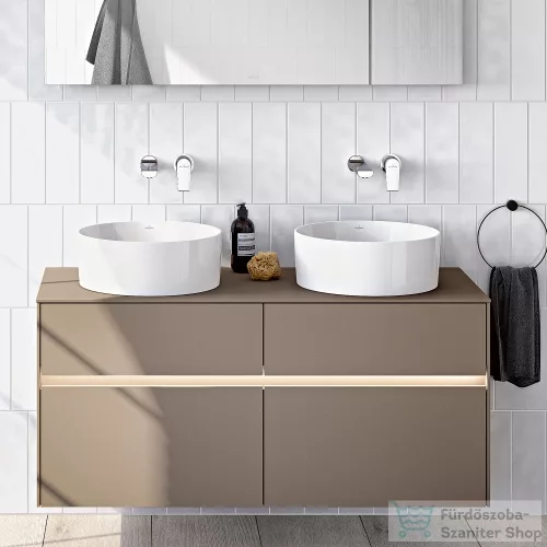 Villeroy & Boch Collaro 40 cm-es ráültethető mosdó, Ceramic Plus bevonat 4A18 40 R1 ( 4A1840R1 )