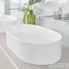 Villeroy & Boch Collaro 56x36 cm-es ráültethető mosdó, Ceramic Plus bevonat 4A19 56 R1 ( 4A1956R1 )