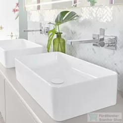   Villeroy & Boch Collaro 56x36 cm-es ráültethető mosdó, Ceramic Plus bevonattal 4A20 56 R1 ( 4A2056R1 )