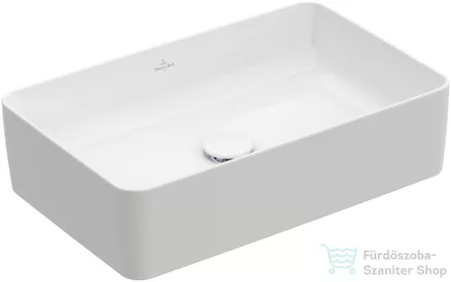 Villeroy & Boch Collaro 56x36 cm-es ráültethető mosdó, Ceramic Plus bevonattal 4A20 56 R1 ( 4A2056R1 )