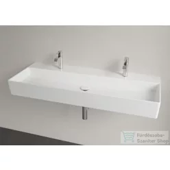   Villeroy & Boch Memento 2.0 120x47 mosdó, 2 csaplyukkal, túlfolyó nélkül 4A22 C1 01 ( 4A22C101 )