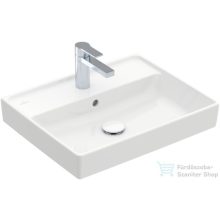   Villeroy & Boch Collaro 55x44 cm-es mosdó 1 csaplyukkal, CeramicPlus felülettel 4A33 55 R1 ( 4A3355R1 )