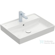  Villeroy & Boch Collaro 60x47 cm-es mosdó 1 csaplyukkal, csiszolt aljú, ceramicPlus felület 4A33 6G R1 ( 4A336GR1 )