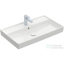   Villeroy & Boch Collaro 80x47 cm-es mosdó 1 csaplyukkal, csiszolt aljú, CeramicPlus felülettel 4A33 8G R1 ( 4A338GR1 )