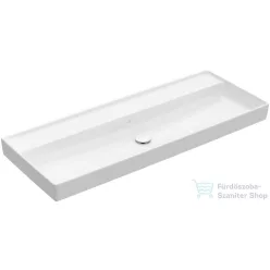   Villeroy & Boch Collaro 120x47 cm-es mosdó csaplyuk nélkül, CeramicPlus felülettel 4A33 C3 R1 ( 4A33C3R1 )