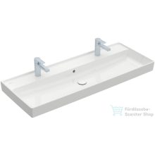   Villeroy & Boch Collaro 120x47 cm-es mosdó 1 medencével, 2 csaplyukkal, CeramicPlus felülettel 4A33 C4 R1 ( 4A33C4R1 )