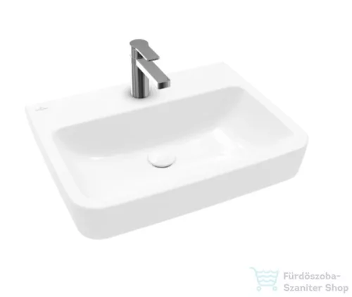 Villeroy & Boch O.Novo 60x46 cm-es mosdó, CeramicPlus bevonattal 4A41 61 R1 ( 4A4161R1 )