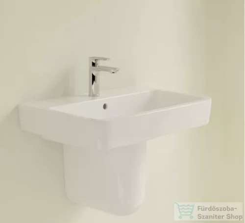 Villeroy & Boch O.Novo 65x46 cm-es mosdó, CeramicPlus bevonat 4A41 65 R1 ( 4A4165R1 )