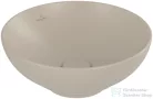Villeroy & Boch Loop & Friends 38cm-es ráültethető mosdó túlfolyóval, mandula színben, Ceramic Plus bevonat 4A45 00 AM ( 4A4500AM )
