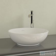   Villeroy & Boch Loop & Friends 42cm-es ráültethető mosdó túlfolyó nélkül, fehér színben, Ceramic Plus bevonat 4A46 01 R1 ( 4A4601R1 )
