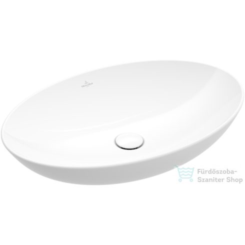 Villeroy & Boch Loop & Friends 56x38 ráültethető mosdó túlfolyó nélkül, fehér színben 4A47 01 01 ( 4A470101 )
