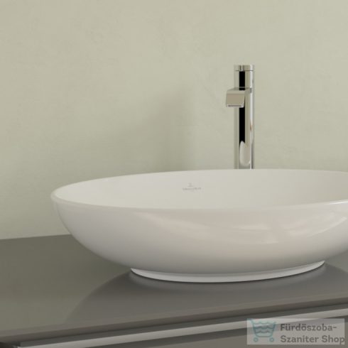 Villeroy & Boch Loop & Friends 56x38 ráültethető mosdó túlfolyó nélkül, fehér színben 4A47 01 01 ( 4A470101 )