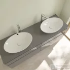 Villeroy & Boch Loop & Friends 62x42 ráültethető mosdó túlfolyó nélkül, fehér színben 4A48 01 01 ( 4A480101 )