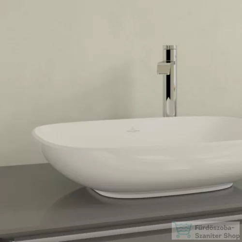 Villeroy & Boch Loop & Friends 62x42 ráültethető mosdó túlfolyóval, fehér színben, Ceramic Plus bevonat 4A50 00 R1 ( 4A5000R1 )