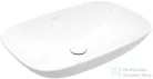 Villeroy & Boch Loop & Friends 62x42 ráültethető mosdó túlfolyó nélkül, fehér színben, Ceramic Plus bevonat 4A50 01 R1 ( 4A5001R1 )