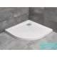 Radaway Argos A 90x90 íves zuhanytálca R399 szögletes zuhanyszifonnal 4AA99-01