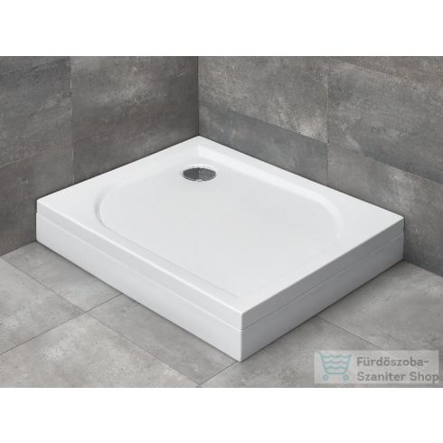 Radaway Delos D 100x75 szögletes zuhanytálca ST 90 zuhanyszifonnal és levehető előlappal balos 4D17515-03L