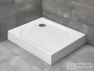 Radaway Delos D 80x75 szögletes zuhanytálca ST 90 zuhanyszifonnal és levehető előlappal balos 4D87514-03L