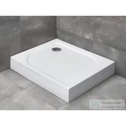   Radaway Delos D 80x75 szögletes zuhanytálca ST 90 zuhanyszifonnal és levehető előlappal balos 4D87514-03L