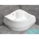 Radaway Korfu A 80x80 íves magasított zuhanytálca 4S88400-03