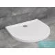 Radaway Delos P 100x90 félköríves zuhanytálca ST 90 zuhanyszifonnal 4Z19035-03N