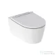 Geberit One fali wc mélyöblítésű, Turboflush, króm díszcsíkos wc ülőkével 500.202.01.1