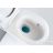 Geberit One fali wc mélyöblítésű, Turboflush,króm díszcsíkos wc ülőkével,matt fehér 500.202.JT.1