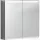 Geberit OPTION 75x70 cm-es kétajtós tükrös szekrény LED világítással,500.205.00.1