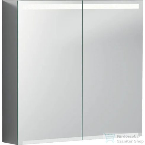 Geberit OPTION 75x70 cm-es kétajtós tükrös szekrény LED világítással,500.205.00.1