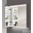 Geberit OPTION 75x70 cm-es kétajtós tükrös szekrény LED világítással,500.205.00.1