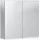 Geberit OPTION PLUS 75x70 cm-es 2 ajtós tükrös szekrény LED világítással,külső/belső tükörrel 500.206.00.1
