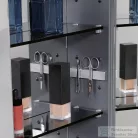 Geberit OPTION PLUS 75x70 cm-es 2 ajtós tükrös szekrény LED világítással,külső/belső tükörrel 500.206.00.1