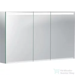   Geberit OPTION 120x70 cm-es 3 ajtós tükrös szekrény alsó/felső LED világítással,külső/belső tükörrel 500.207.00.1