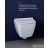 Geberit Smyle Square Rimfree fali wc 500.208.01.1