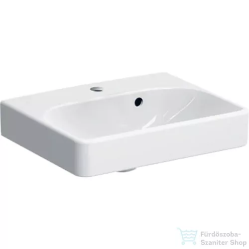 Geberit SMYLE SQUARE 45x36 cm-es mosdó,fehér 500.222.01.1