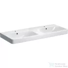 Geberit SMYLE SQUARE 120x48 cm-es két medencés mosdó,fehér 500.223.01.1