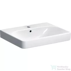   Geberit SMYLE SQUARE 60x48 cm-es mosdó 1 csaplyukkal,fehér 500.229.01.1
