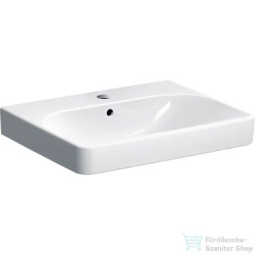   Geberit SMYLE SQUARE 60x48 cm-es mosdó 1 csaplyukkal,fehér 500.229.01.1