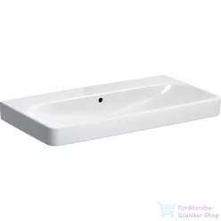   Geberit SMYLE SQUARE 90x48 cm-es mosdó csaplyuk nélkül,fehér 500.250.01.1