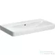 Geberit SMYLE SQUARE 90x48 cm-es mosdó csaplyuk nélkül,fehér 500.250.01.1