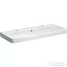 Geberit SMYLE SQUARE 120x48 cm-es mosdó 2 csaplyukkal,fehér 500.253.01.1
