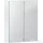 Geberit OPTION BASIC 56x67,7 cm-es 2 ajtós tükrös szekrény LED világítással,matt fehér 500.258.00.1