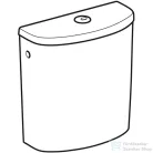 Geberit Selnova wc tartály oldalsó bekötéssel,fehér 500.269.01.1