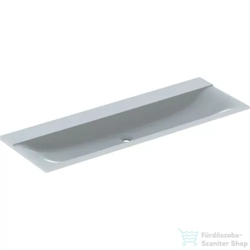 Geberit Xeno² 140x48 cm-es bútorra ültethető mosdó csaplyuk nélkül,matt fehér 500.276.00.1