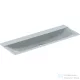 Geberit Xeno² 140x48 cm-es bútorra ültethető mosdó csaplyuk nélkül,matt fehér 500.276.00.1