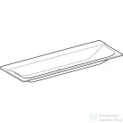 Geberit Xeno² 140x48 cm-es bútorra ültethető mosdó csaplyuk nélkül,matt fehér 500.276.00.1